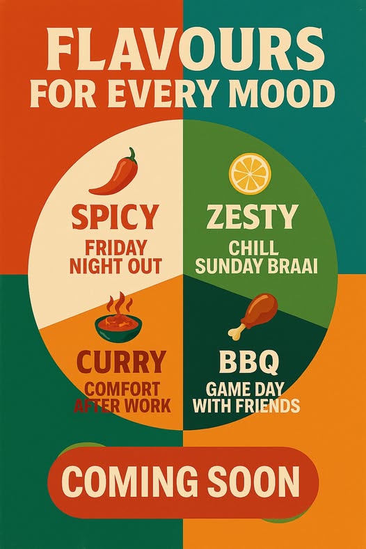 Flavours for Every Mood — 4 quadrant chart